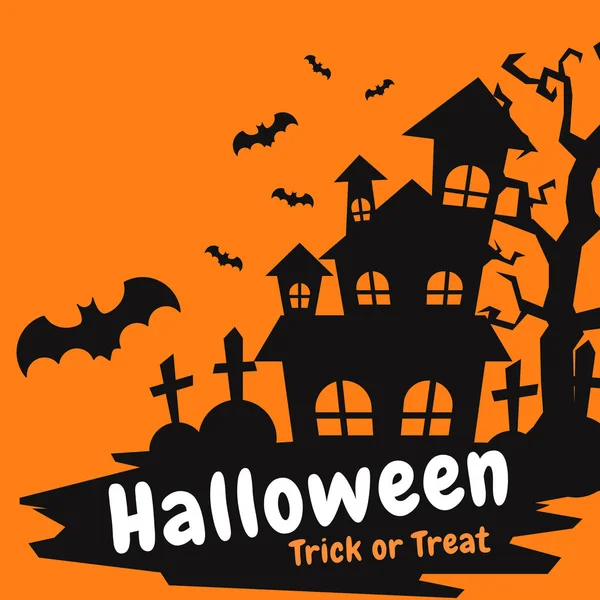 Halloween háttér Vector háttér — Stock Vector