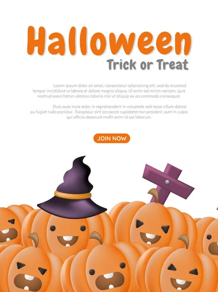 Halloween Background Vector background — Stock Vector