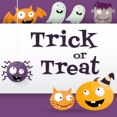 Cadılar Bayramı arka plan vektör arka plan