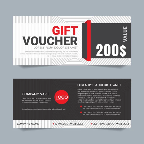 Hediye çeki vektör arka plan afiş için