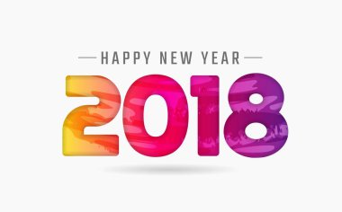 Mutlu yeni yıl arka plan vektör arka plan