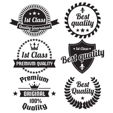 Vintage Retro vektör Logo afiş için