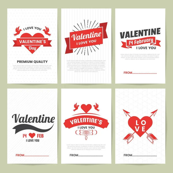 Banner Plantilla San Valentín Fondo Vectorial Para Pancarta Póster Volante — Vector de stock