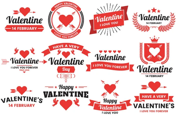 Valentine Mall Banner Vektorbakgrund För Banderoll Affisch Flyer — Stock vektor