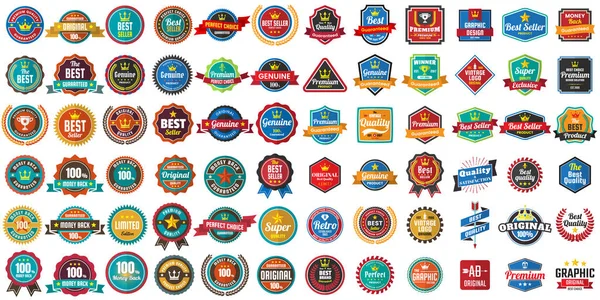 Vintage Retro vektör Logo afiş, poster, afiş için