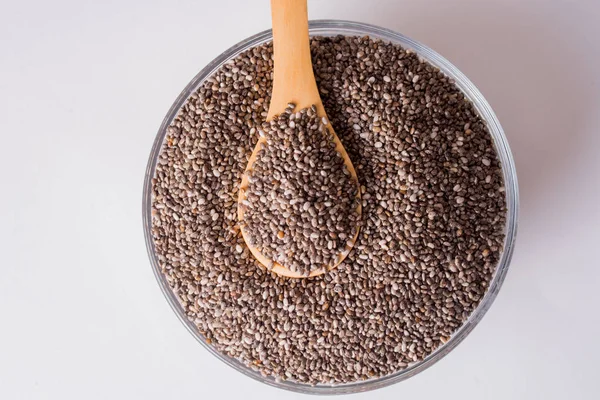 Background of chia seeds — Stock Photo, Image