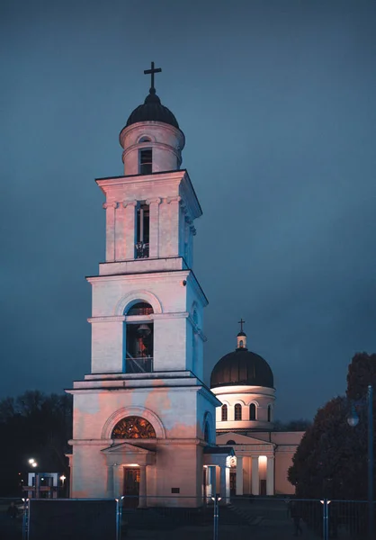 Chisinau, Moldavië, 2020. Kathedraal Orthodoxe kerk gelegen in th — Stockfoto