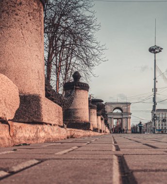 Chisinau, Moldova 'daki Zafer Kemeri, 2020