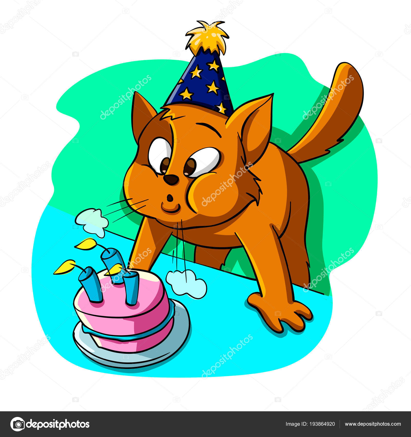 Cat blow