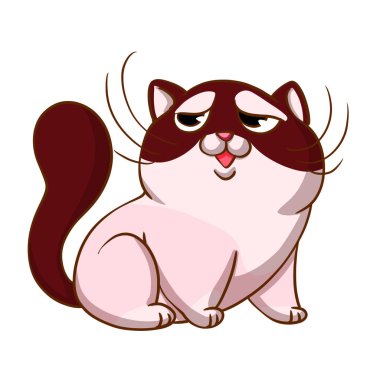 Pembe kedi - kedi çizgi film 