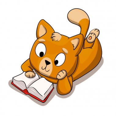 Sarı kedi okuma kitabı 