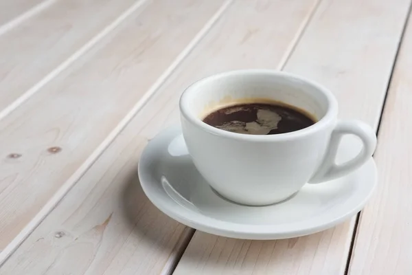 Café sin terminar sobre la mesa — Foto de Stock