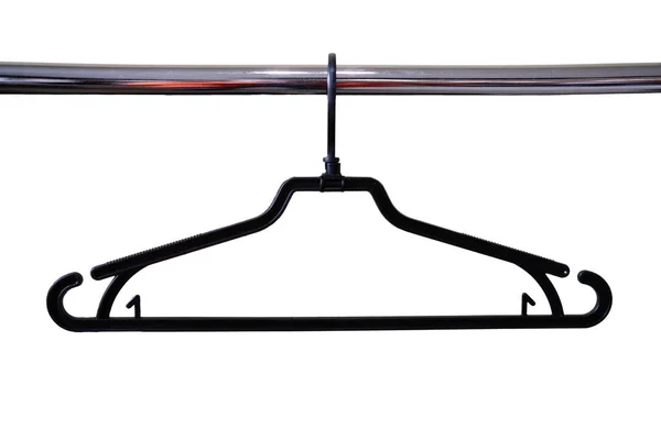 Goedkope plactic doek hanger. Apparatuur voor Stomerij en Wasserij Service — Stockfoto