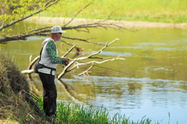 Balık tutmak, balık tutmak, balık tutmak. Hobi ve tatil. 
