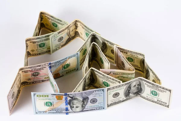 Δολάριο, μοντέλο Δολάριο τραπεζογραμματίων — Φωτογραφία Αρχείου