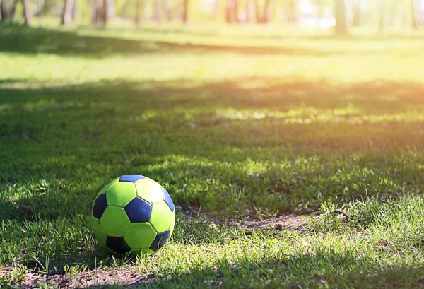 Football on grass