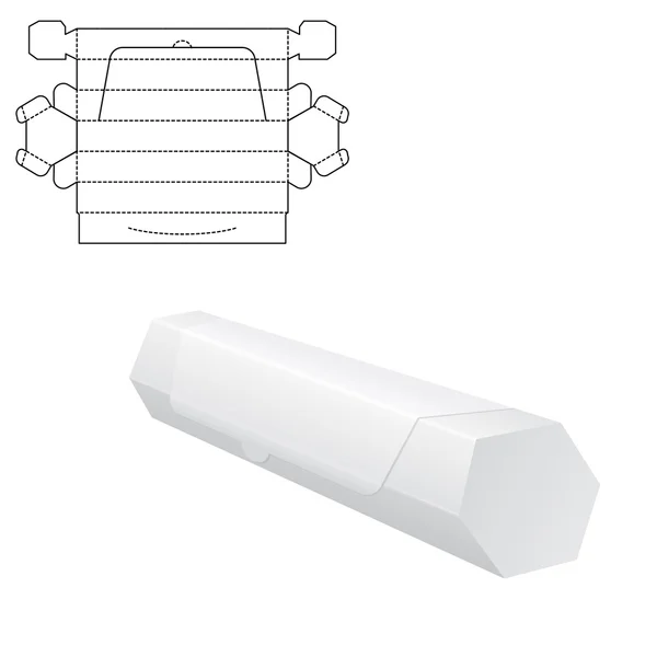 Caja de artesanía de derivación 1 — Vector de stock