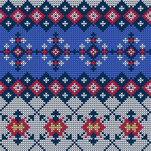 Karácsonyi pulóver Pattern9 — Stock Vector