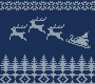 Örgü süveter deseni