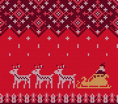 Örgü süveter deseni