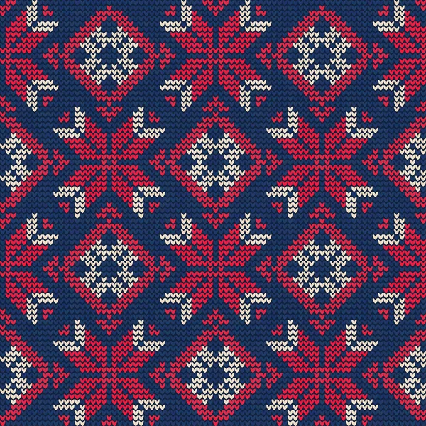 クリスマス セーター Pattern9 — ストックベクタ