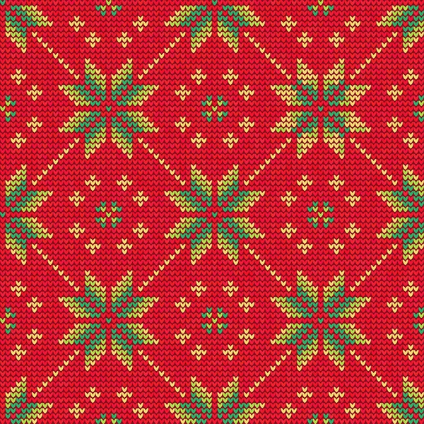 Christmas Sweater Pattern9 — Stock Vector