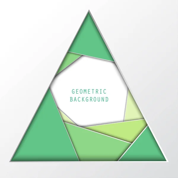 Geometryczne abstrakcyjne tło — Wektor stockowy
