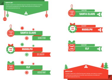 Christmas Lower Thirds clipart