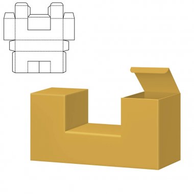 Diecut el sanatları kutusu 1