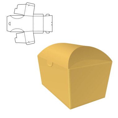 Paket şablonu katlama