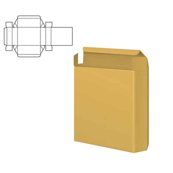 Caja de artesanía de derivación 1 — Vector de stock