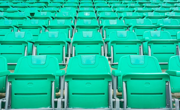 Un grupo de asiento vacío o silla en el estadio, teatro o conxert —  Fotos de Stock