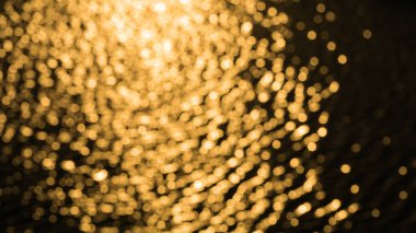 Sudaki yansımalardan soyut bokeh