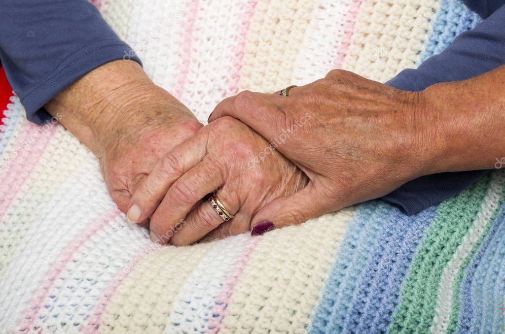 Holding a Senior Citizens Hand