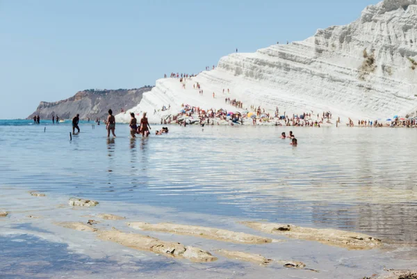 Scala dei Turchi, Sicilya — Stok fotoğraf