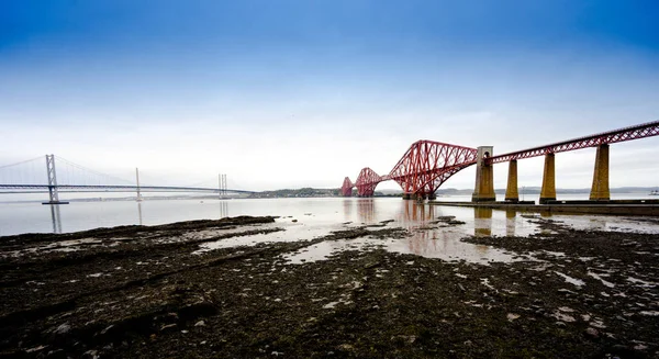 Forth Bridge, Edimburgo, Scozia — Foto Stock