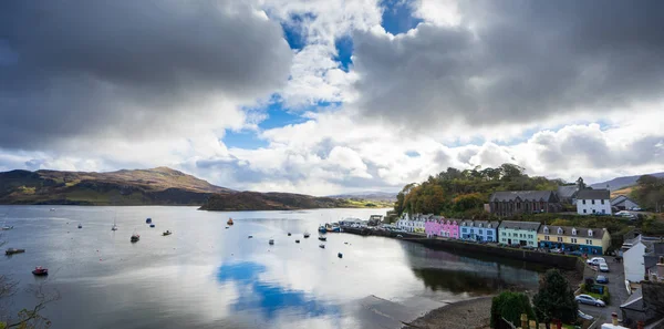 Portree Skye isle Scotland — Stock Photo, Image