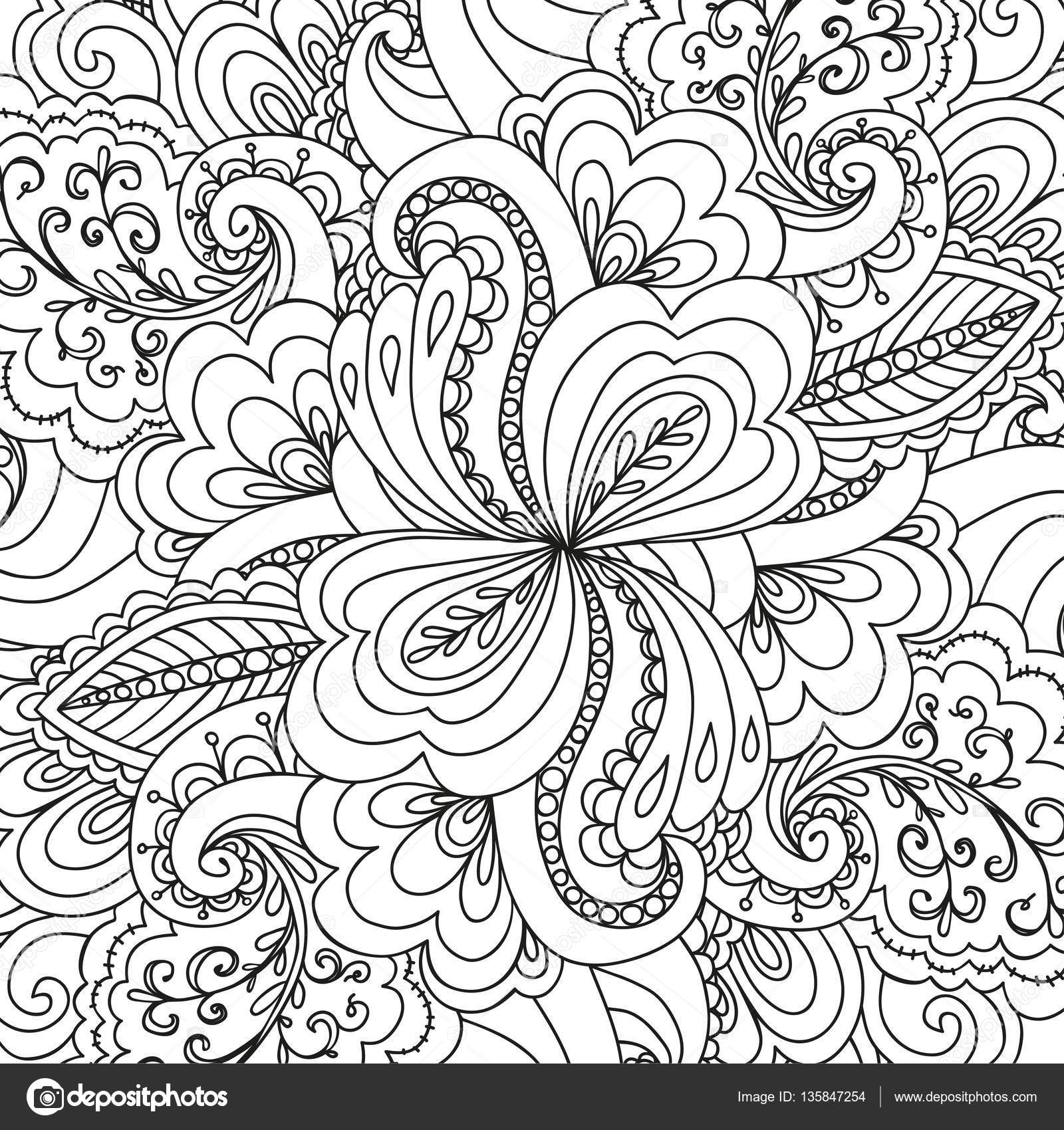 Outline Mandala for coloring book. — Stock Vector © Lena_ART #135847254