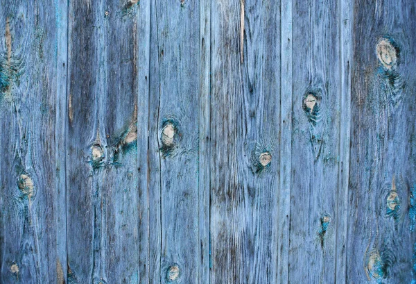 Holz alter blauer Hintergrund, verblasste Farbe — Stockfoto