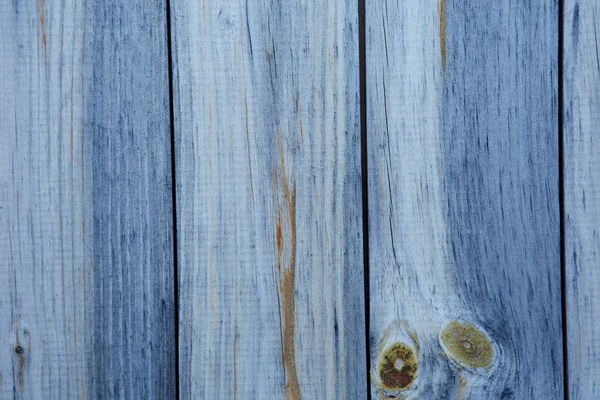 Madeira velho fundo azul, pintura desbotada — Fotografia de Stock