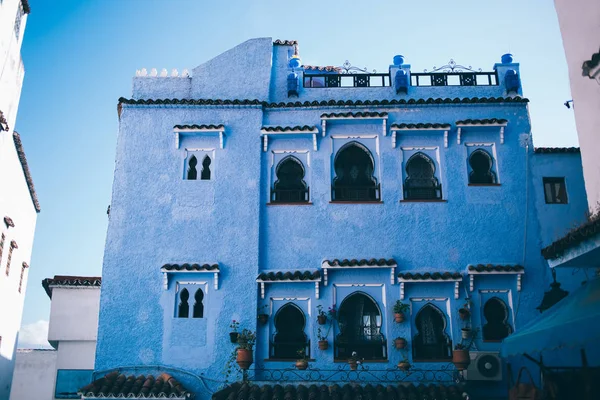 Tradycyjne Marokańskie Detale Architektoniczne Maroko Afryka — Zdjęcie stockowe