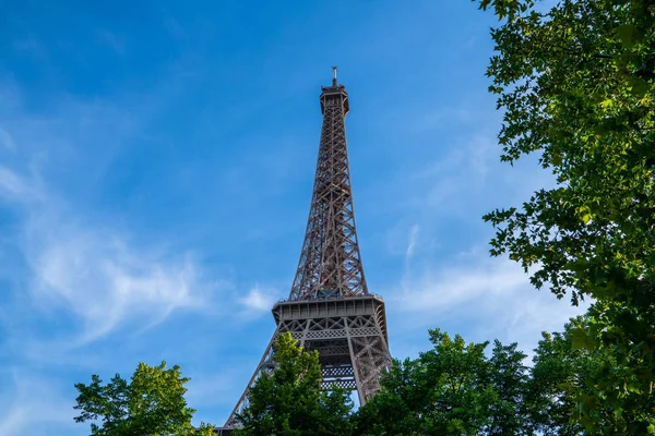 Torre Eiffel Símbolo París Copia Espacio Para Texto — Foto de Stock