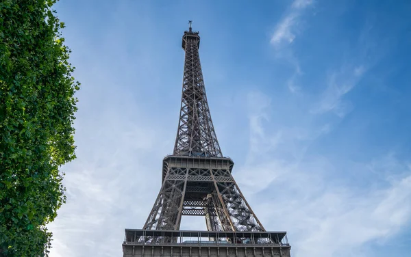 Torre Eiffel París Cielo Azul Brillante París Francia Torre Eiffel — Foto de Stock