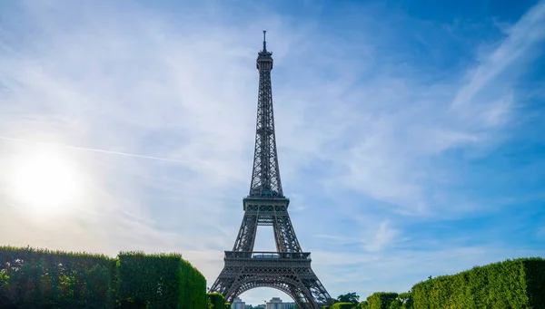 Torre Eiffel Símbolo París Copia Espacio Para Texto — Foto de Stock