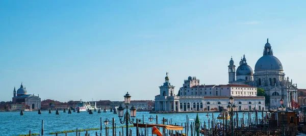 Vista Desde Plaza San Marco Hasta Gran Canal Venecia Italia — Foto de Stock