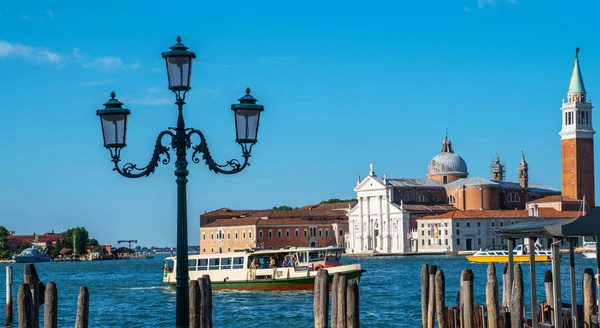 Vista Praça San Marco Para Grande Canal Veneza Itália Arquitetura — Fotografia de Stock