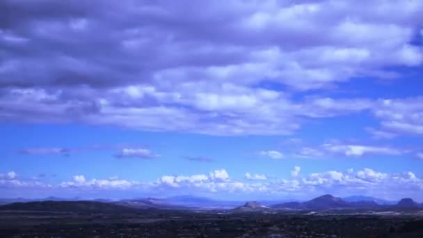 時間経過の空と雲 — ストック動画