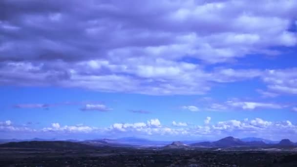 Zeitraffer Himmel und Wolken — Stockvideo