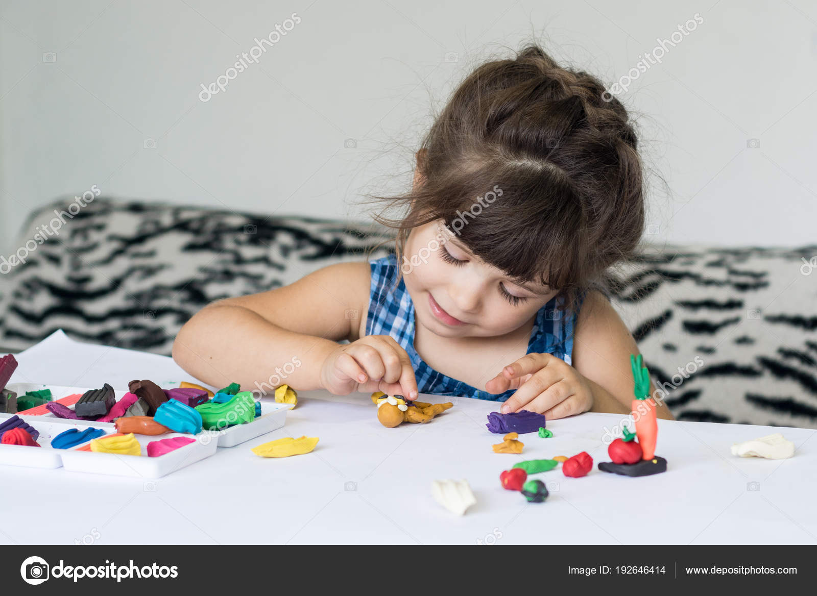 clay molding for children's