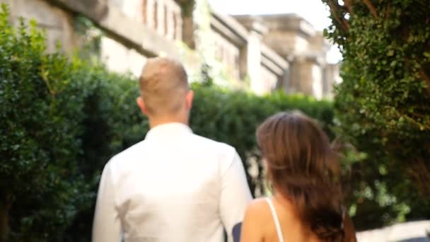 Young model couple in love — Stock Video